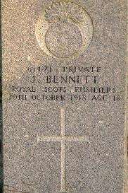 Army grave in Girthon Cemetery